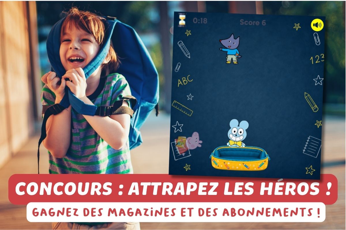 Concours de rentrée Milan Jeunesse avec magazines et abonnements à gagner