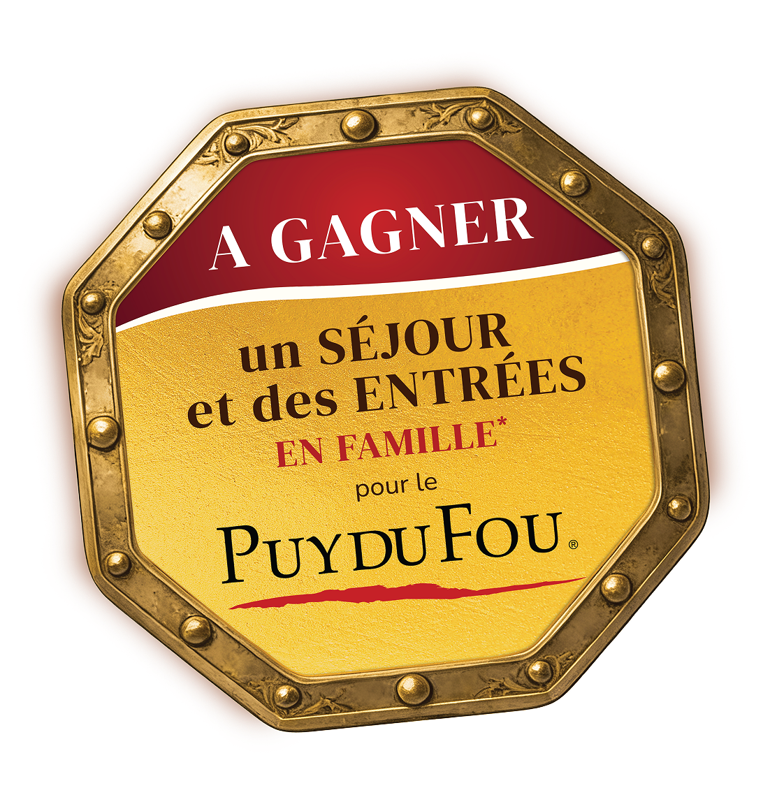 Concours L'Ortolan Fromagerie Milleret avec séjour et entrées en famille au Puy du Fou à gagner