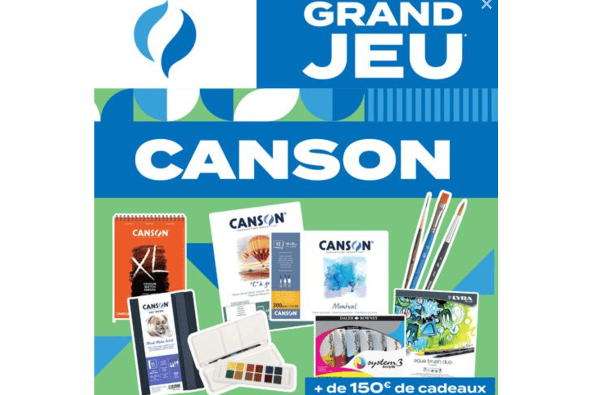 Concours Rougier&Plé x Canson set découverte dessin et aquarelle