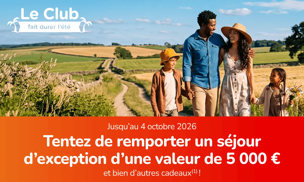 Concours Le Club TotalEnergies Fait Durer l'Été avec une e-carte voyage de 5 000 euros et de nombreux lots à gagner
