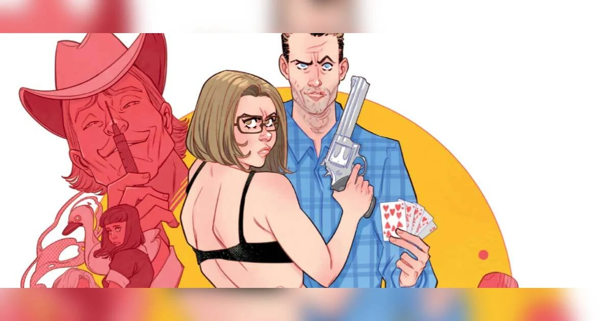 Illustration officielle du concours Urban Comics American Caper tome 1 de septembre 2026