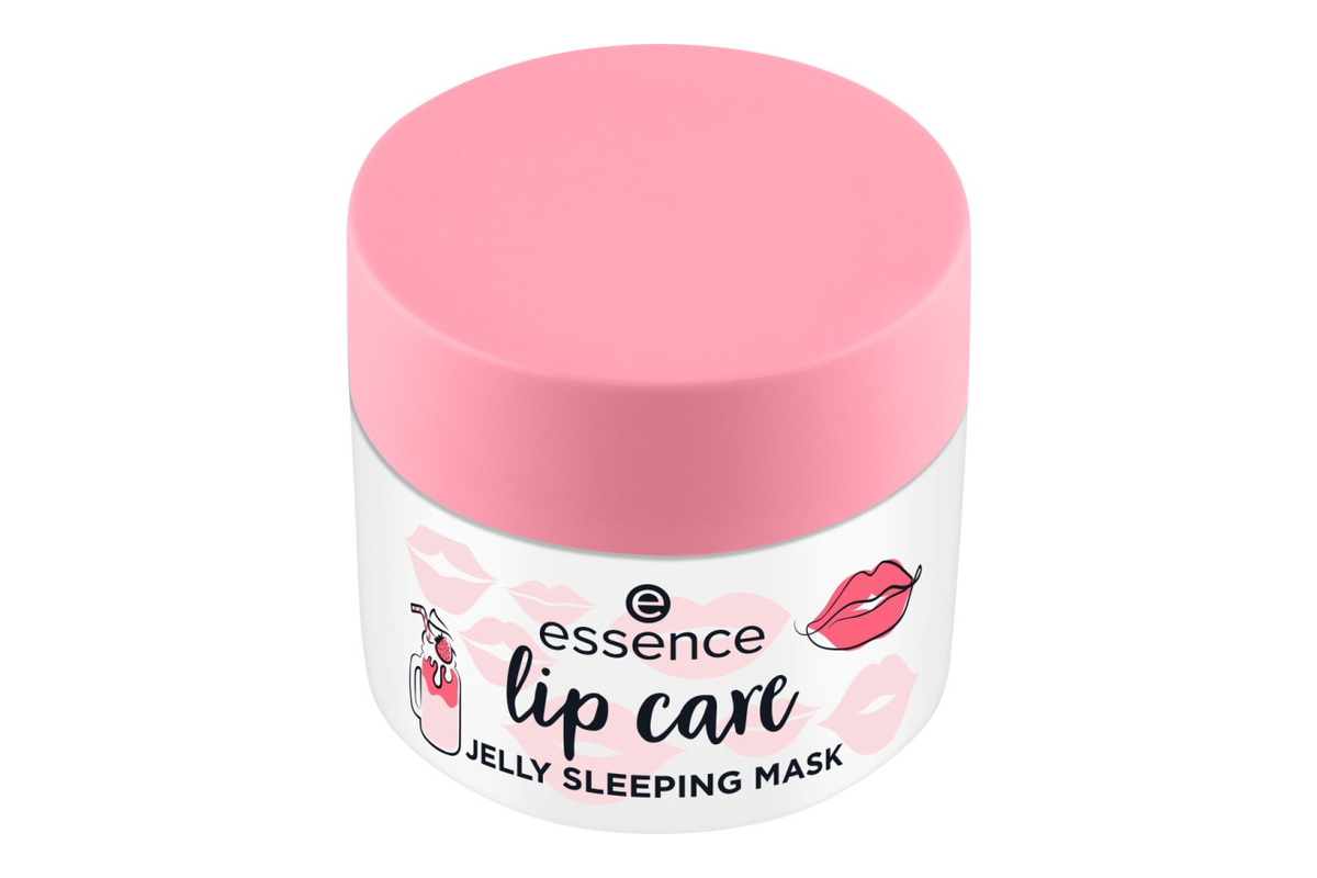 Masque de nuit Essence Jelly Sleeping Mask Strawberry Milkshake inclus dans le coffret
