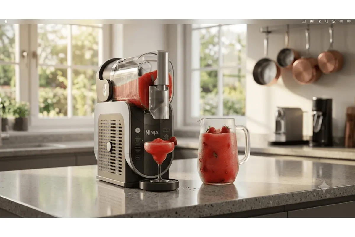 Machine à granita Ninja SLUSHi FS301EU bleu arctique 2,5 litres chez Darty