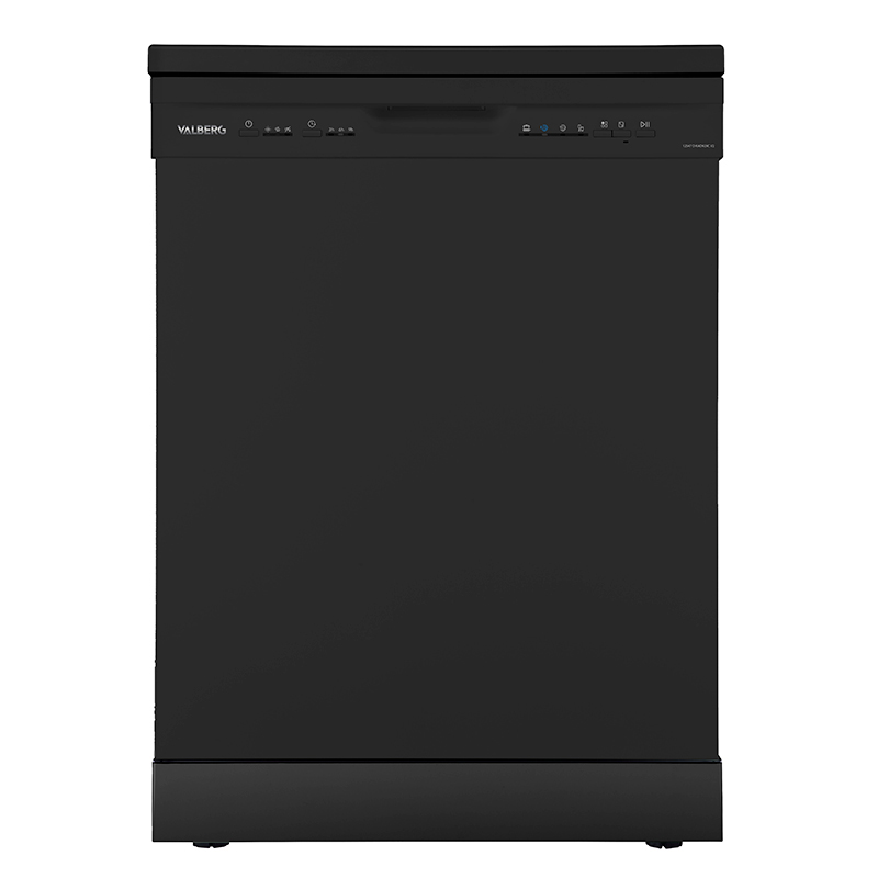 Lave-vaisselle noir Valberg 12S47 D KAD929C V2 12 couverts