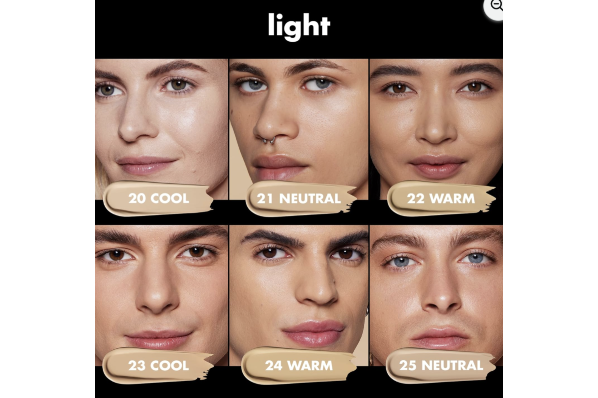 e.l.f. Soft Glam gamme teintes light cool neutral warm