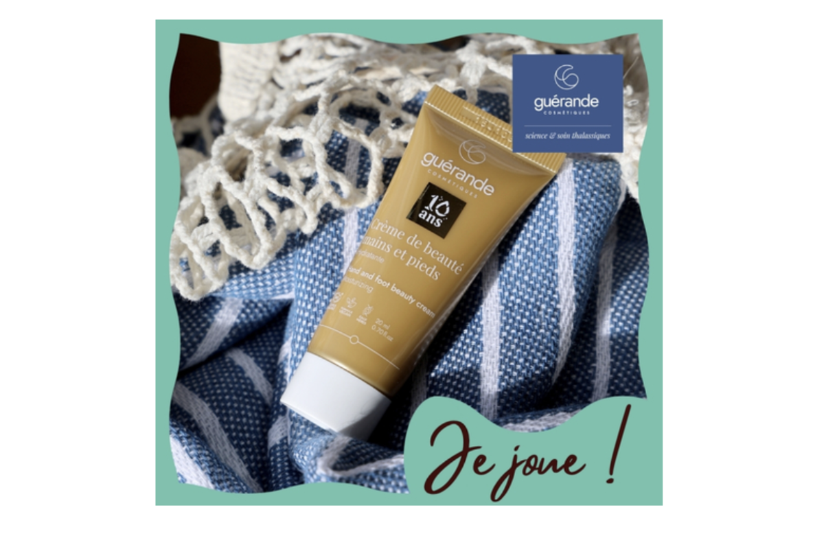 Guerande Cosmetiques creme beaute mains et pieds a gagner
