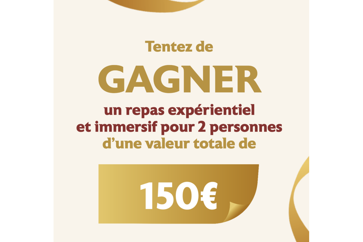 Concours Fermier d'Ancenis 50 ans repas expérientiel pour 2 personnes 150€