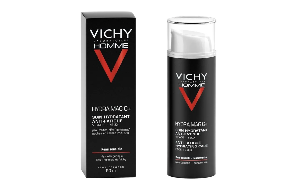 Vichy Homme Hydra Mag C+ Soin Hydratant Anti-Fatigue 50 ml