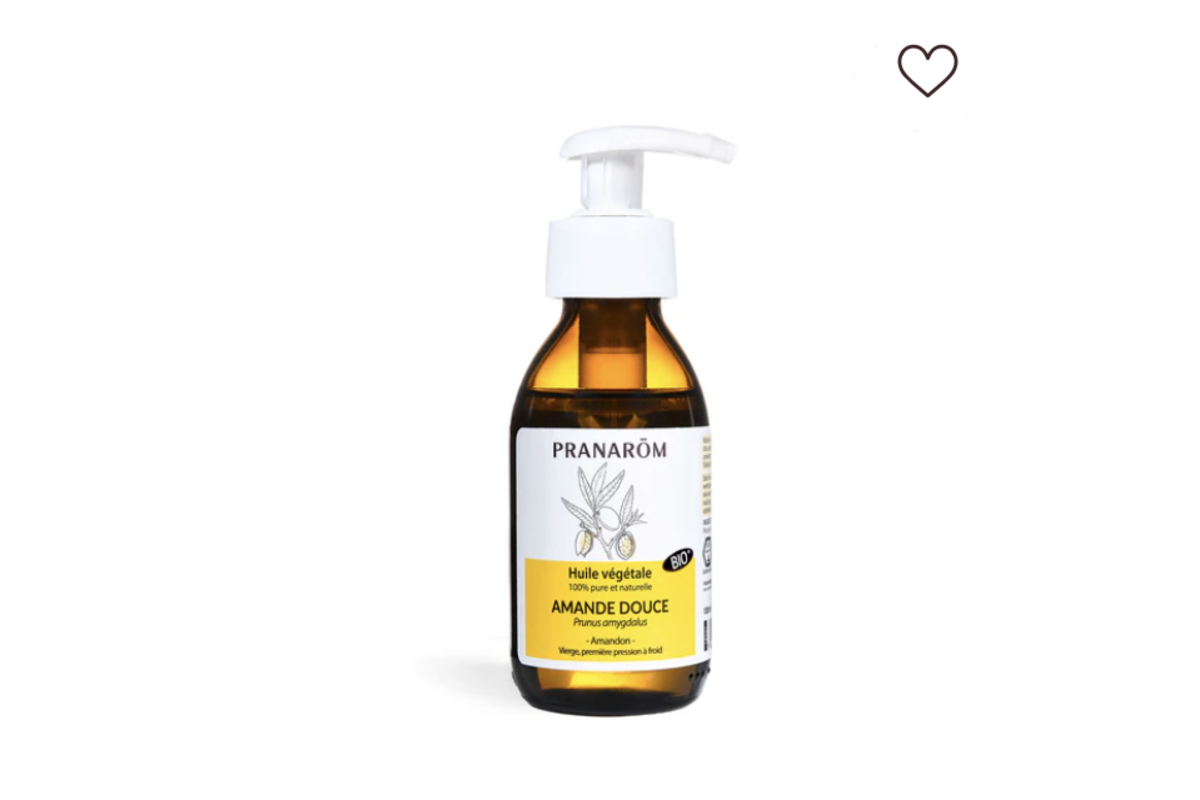 Huile d'amande douce Pranarōm format 100 ml avec pompe