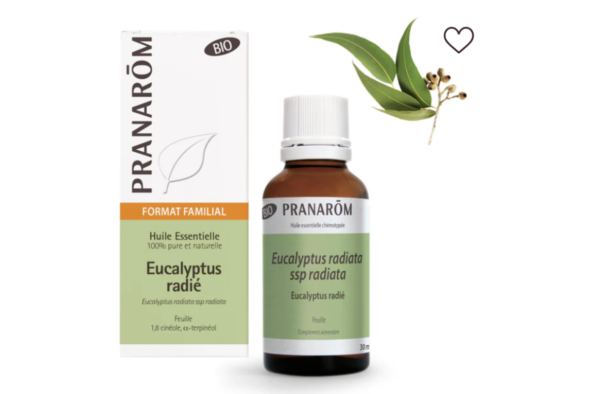 Huile essentielle Eucalyptus radié bio Pranarōm