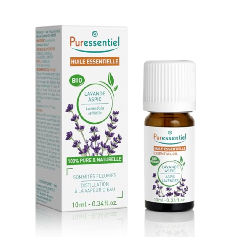 Puressentiel Lavande Aspic Bio 10 ml huile essentielle