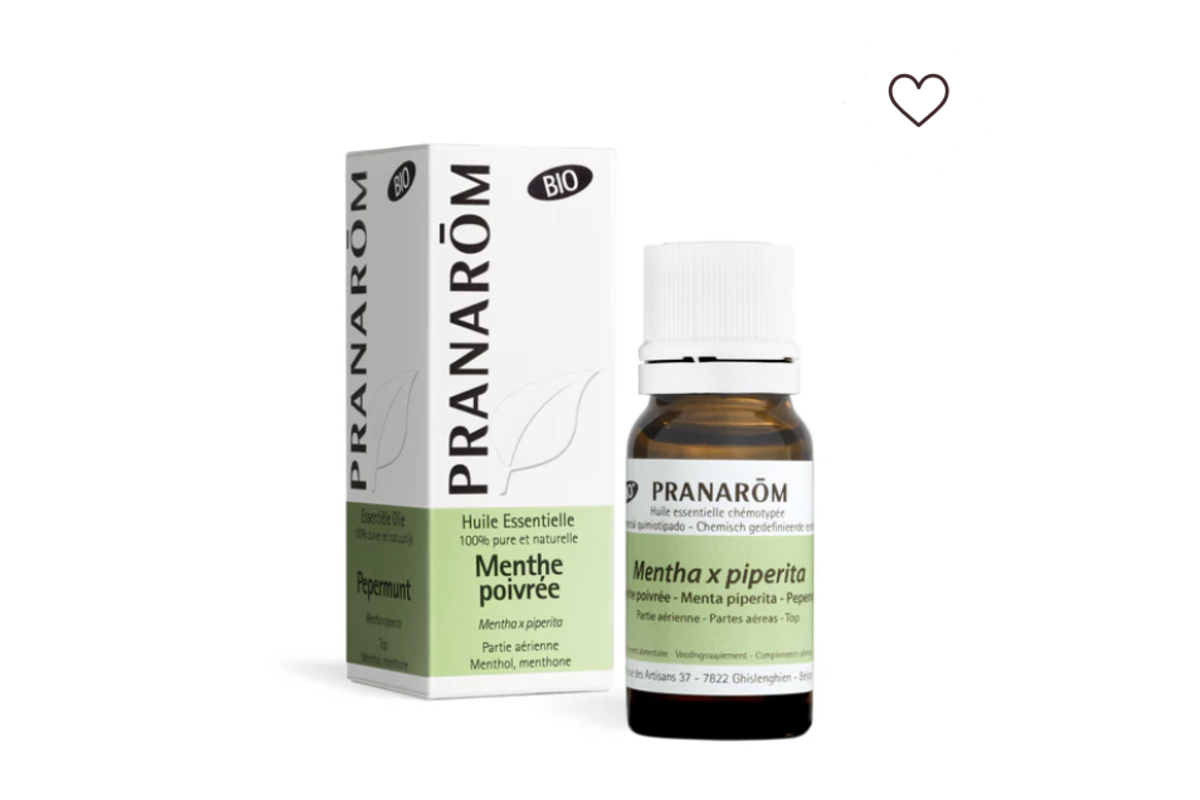 Huile essentielle de Menthe poivrée Pranarōm flacon