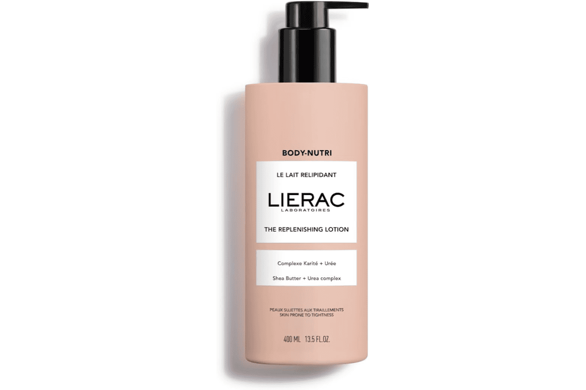 Lierac Body Nutri Lait Relipidant 400 ml soin corps relipide beurre karité urée niacinamide tous types peaux sensibles