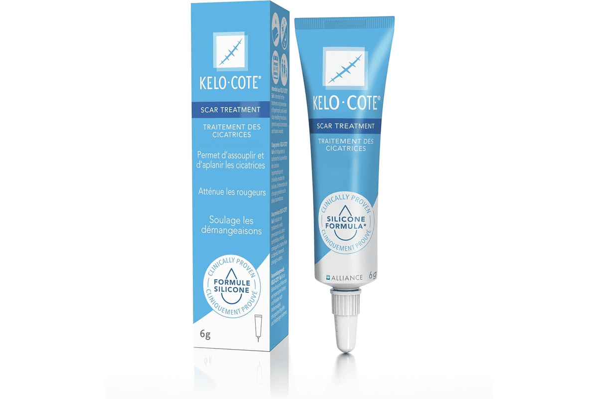 KELO-COTE 6g Gel de silicone Traitement Cicatrices surélévées atténue rougeurs démangeaisons cicatrices chirurgicales brûlures