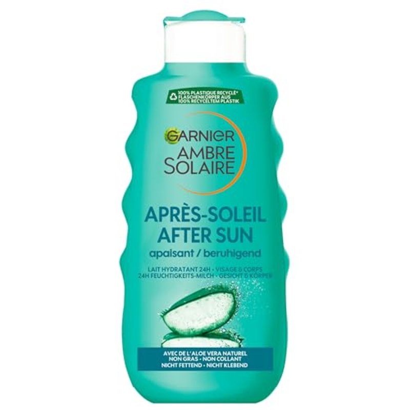 Garnier Ambre Solaire Lait Après Soleil Apaisant Hydratation 24h