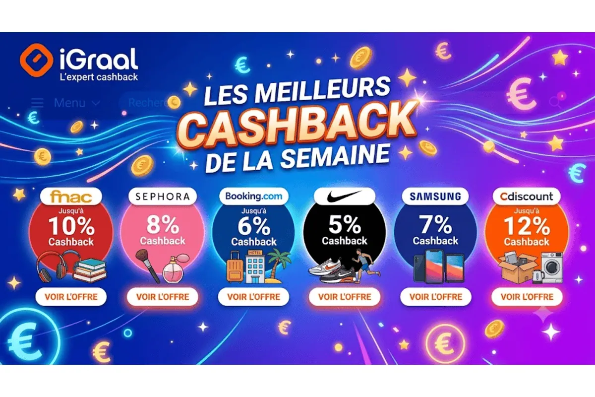 Guide pour activer et comparer les offres de cashback iGraal