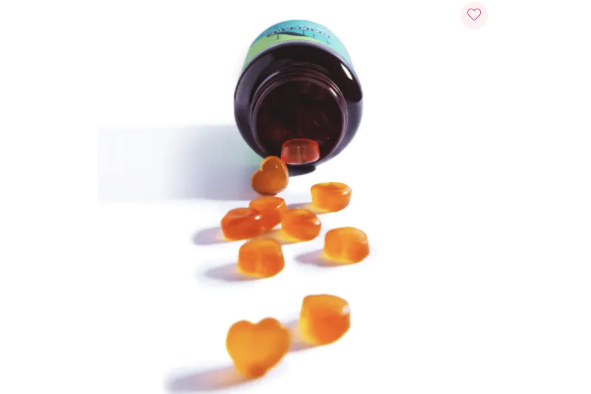 Gummies In Haircare en forme de cœur goût pomme