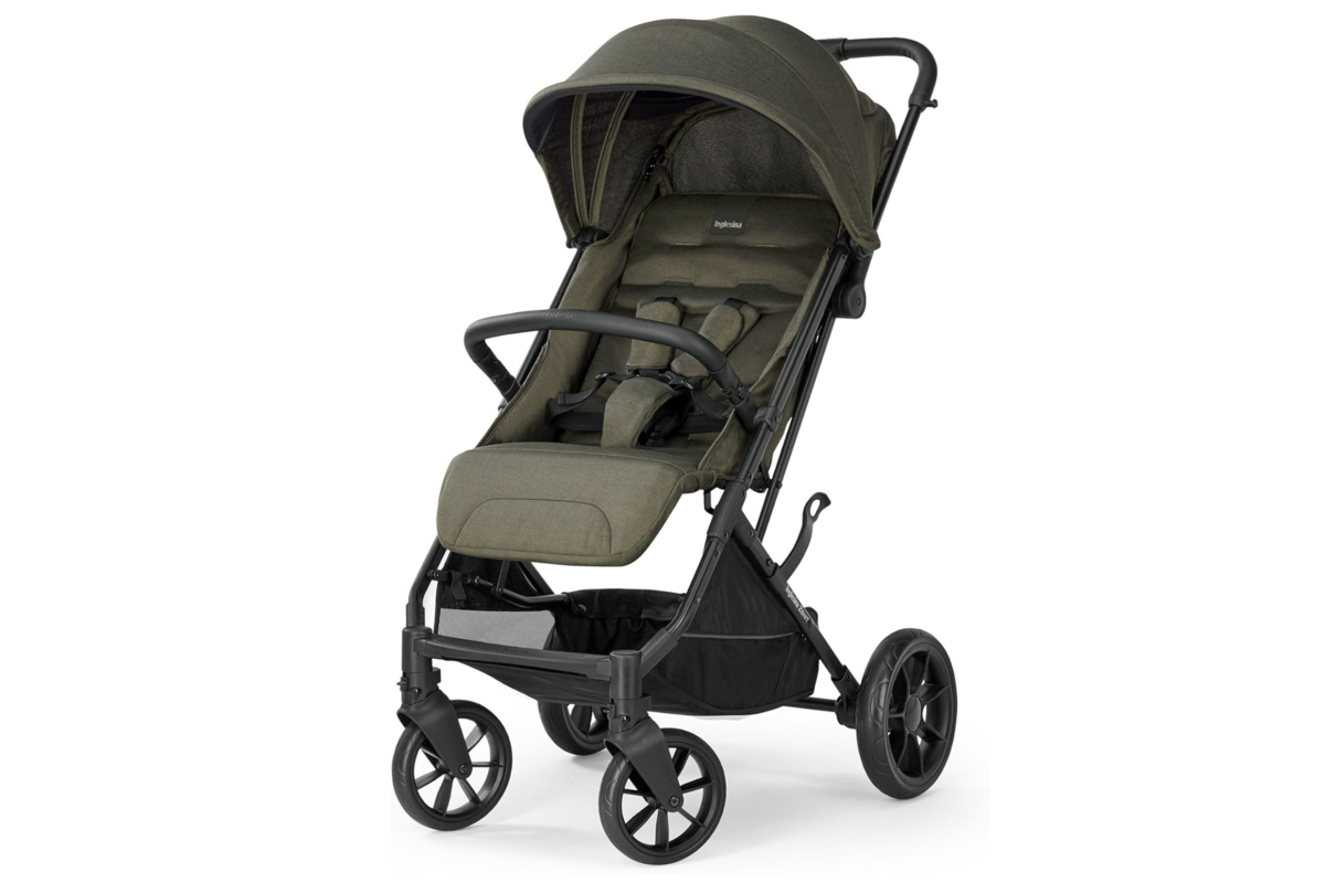 Inglesina Zenit poussette compacte verte grandes roues