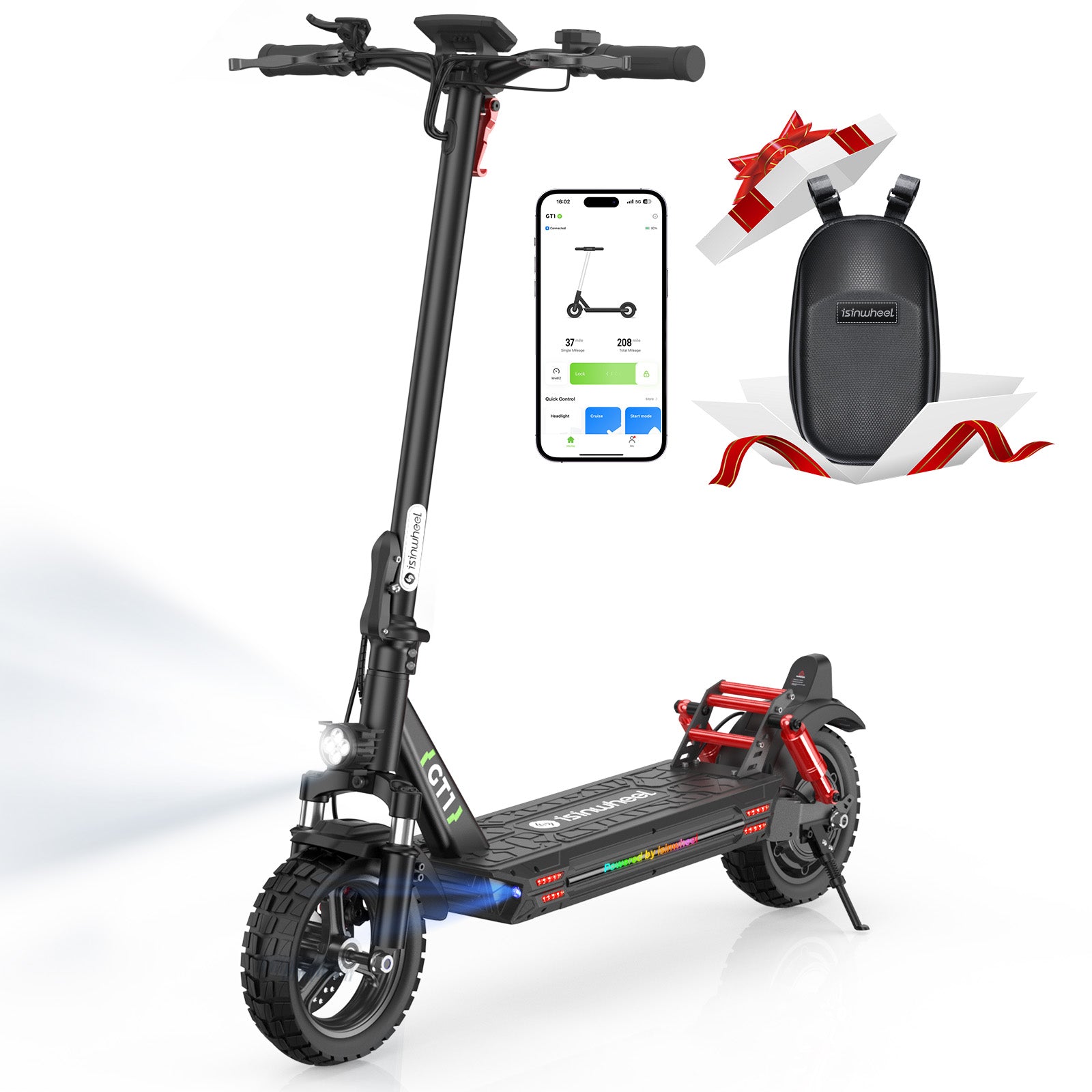 Trottinette électrique tout-terrain Isinwheel GT1 800 W