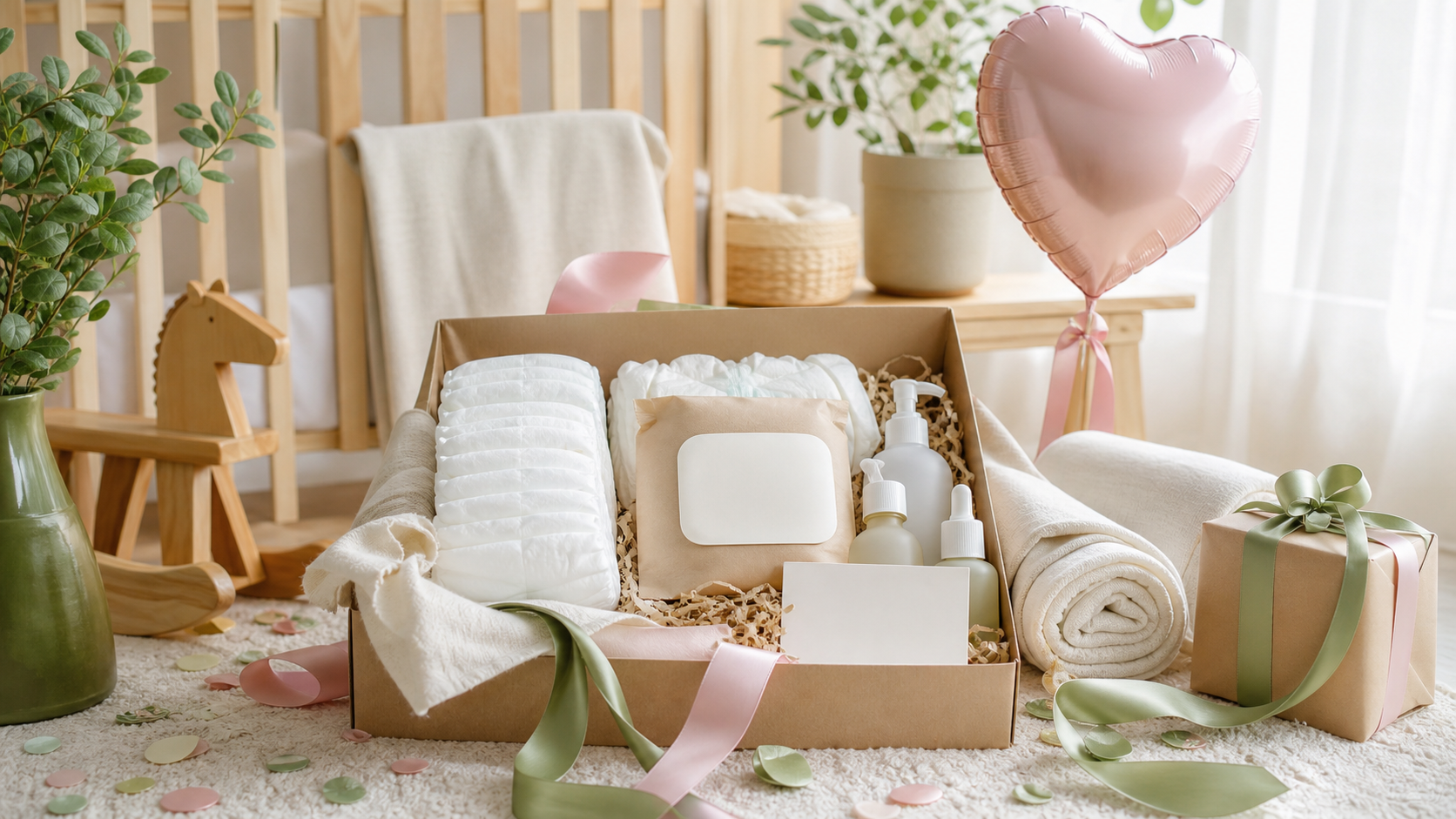 Coffret de produits écologiques pour bébé du concours Love and Green 15 ans 100% gagnant