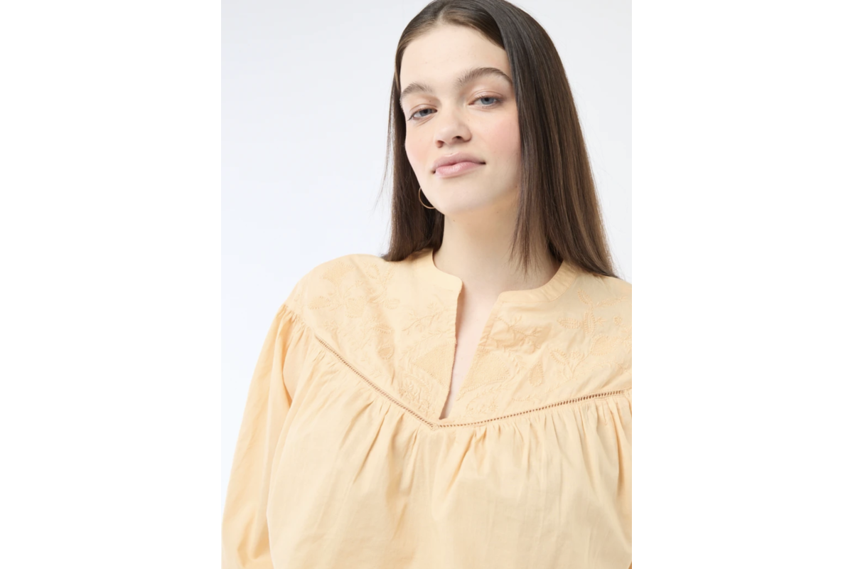 Kiabi ensemble grande taille detail blouse