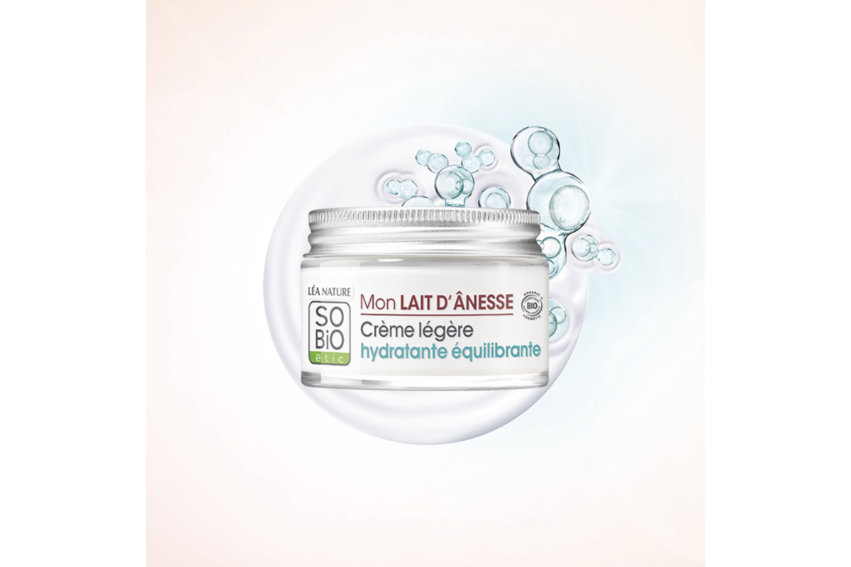 So Bio etic Mon Lait d'Anesse creme legere hydratante equilibrante