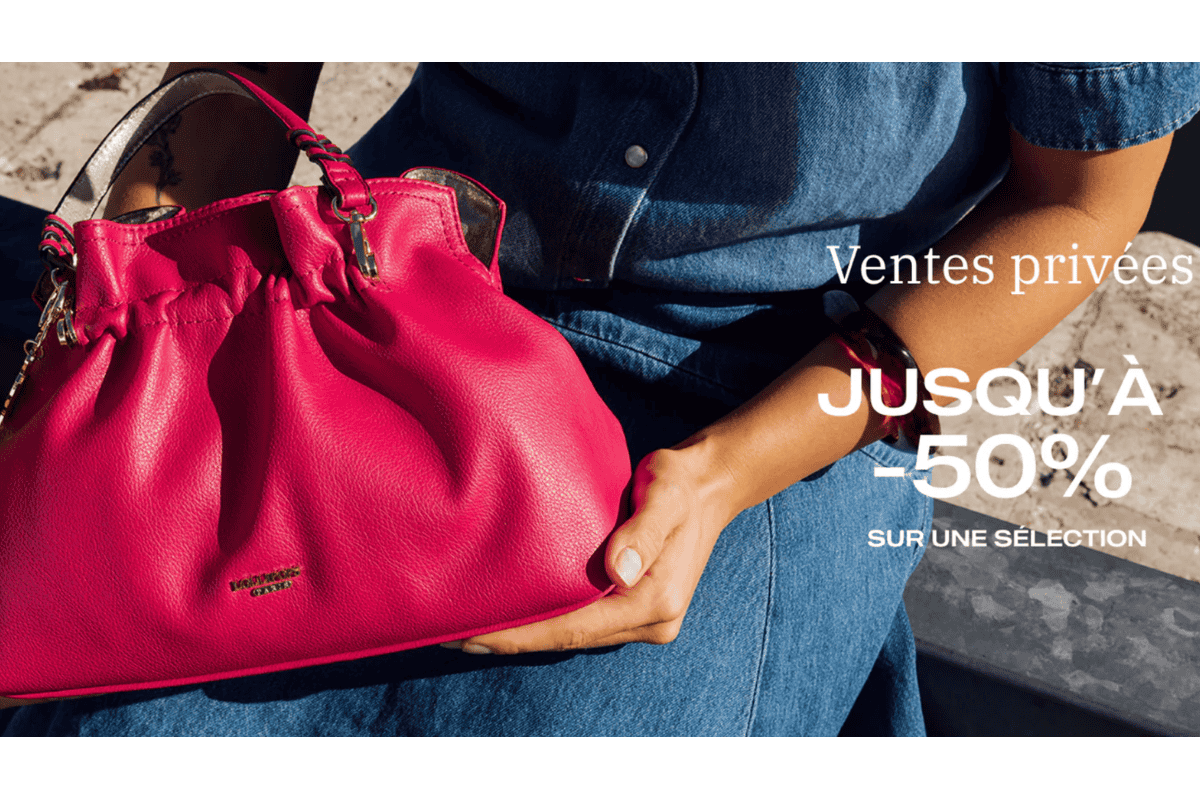 Lollipops Paris ventes privées jusqu'à -50% sacs shopper maroquinerie -10% newsletter juin 2026