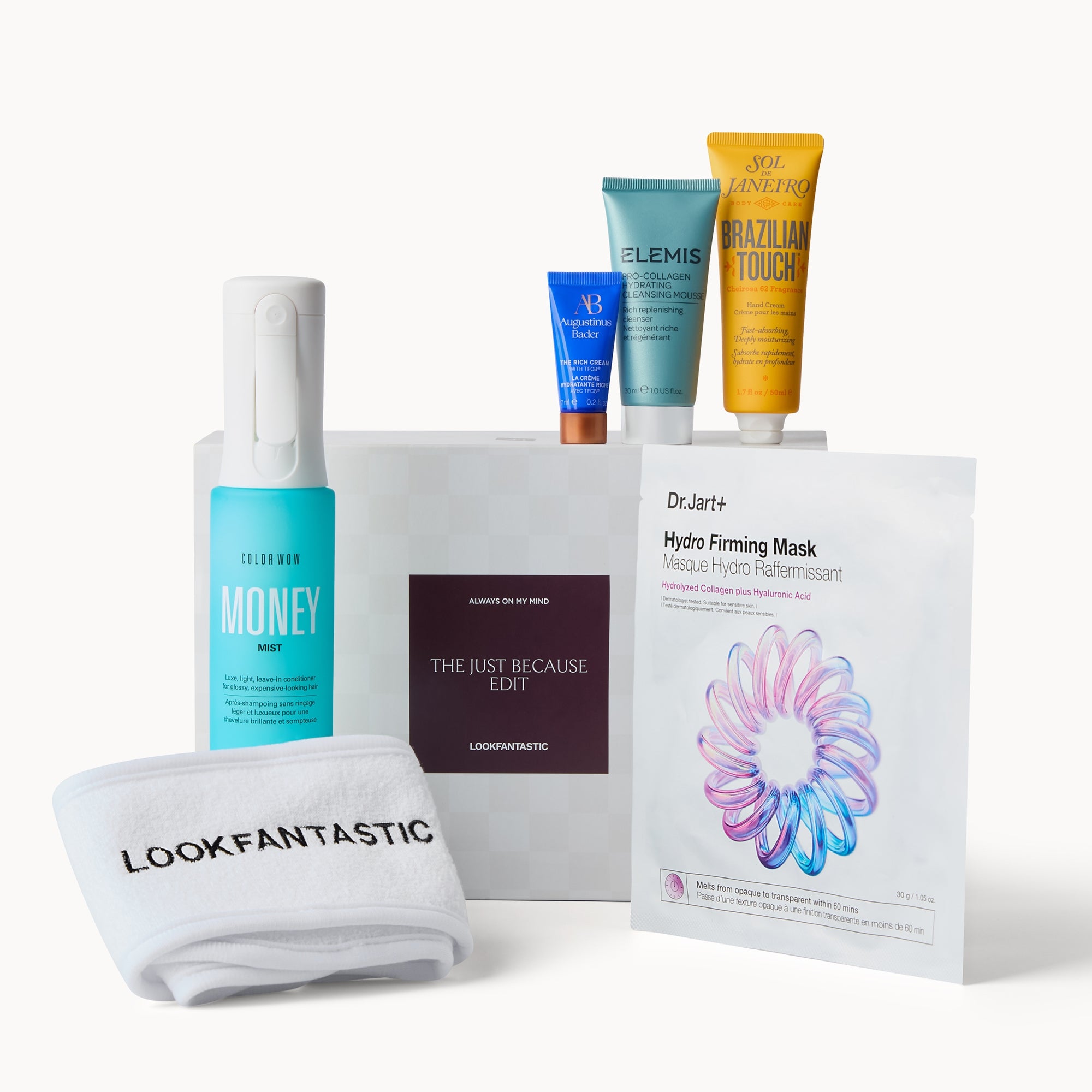 Édition limitée Lookfantastic Juste comme ça avec six produits beauté