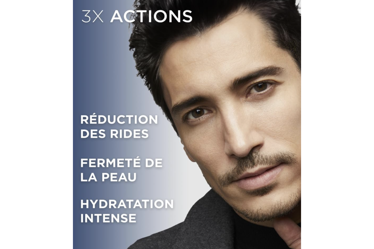 L'Oreal Men Expert Power Age 3 actions reduction rides fermete hydratation