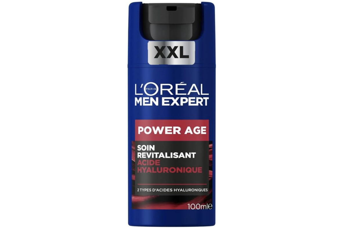 L'Oreal Men Expert Power Age soin revitalisant acide hyaluronique format XXL 100 ml