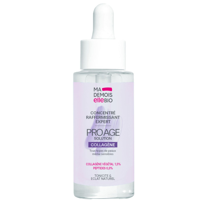 Sérum Collagène végétal 1,5 pour cent Mademoiselle Bio 30 ml à 36 euros