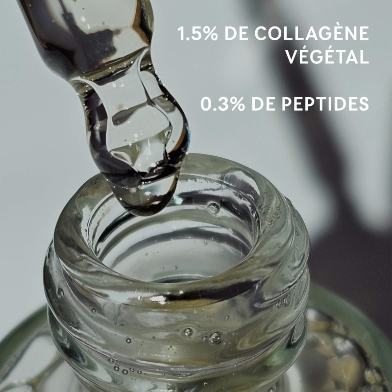 Texture du sérum raffermissant au collagène Mademoiselle Bio