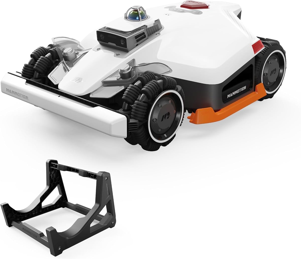 Robot tondeuse MAMMOTION LUBA 3 AWD 1500 avec son support de lavage