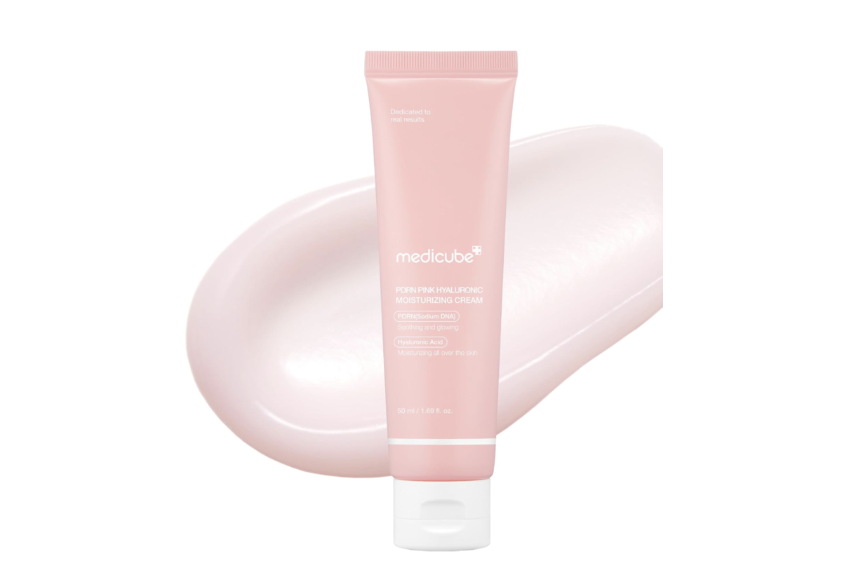 Medicube PDRN Pink Hyaluronic Moisturizing Cream tube rose 50 ml