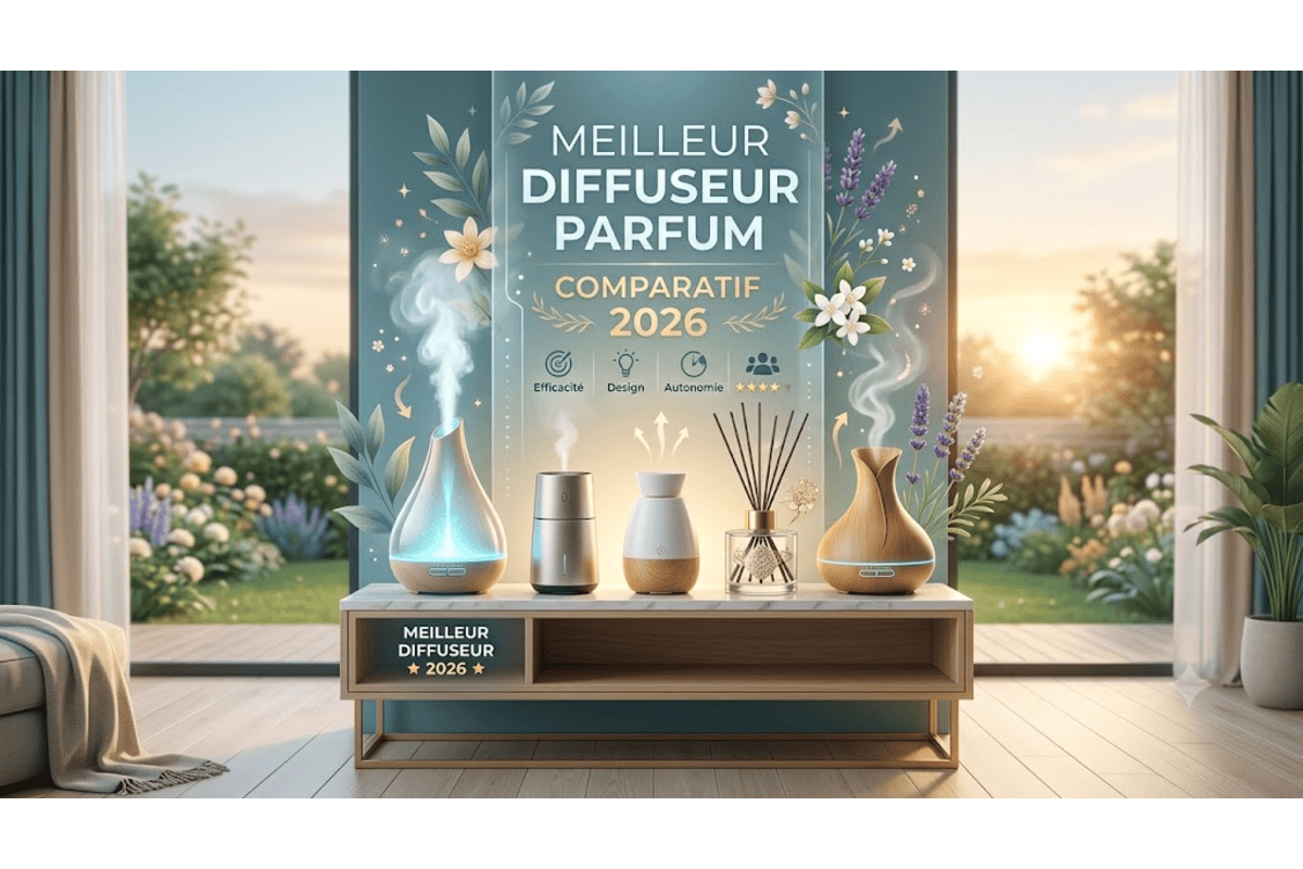 Comparatif meilleurs diffuseurs de parfum 2026