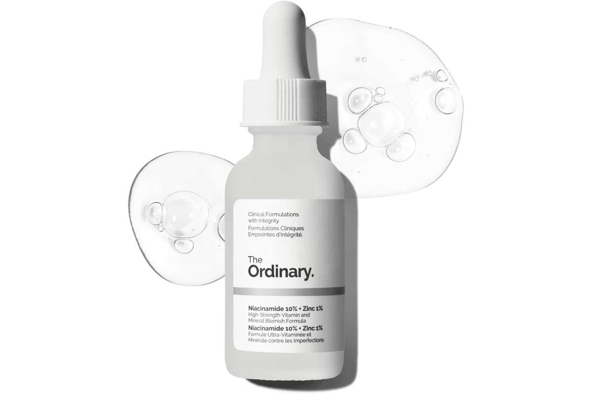 The Ordinary Niacinamide 10% Zinc 1% sérum peaux à imperfections régulation sébum viral TikTok petit prix