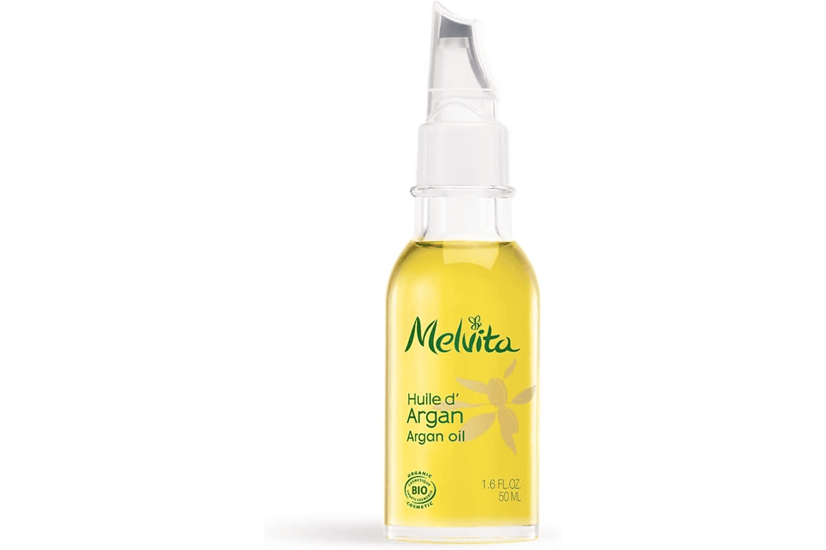 Melvita Huile d'Argan Bio 50 ml pressée à froid Maroc oméga 6 9 stérols visage corps cheveux