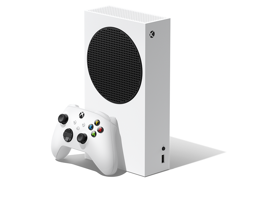 Xbox Series S 512 Go blanche avec sa manette