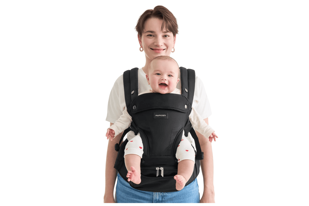MomCozy porte-bébé avec coussin de hanche