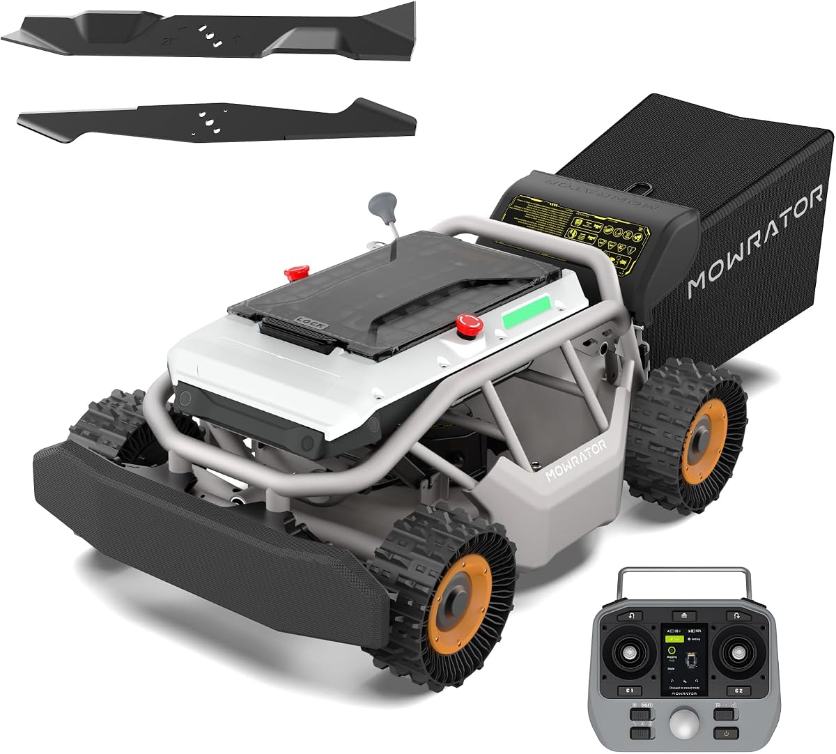 Tondeuse télécommandée Mowrator S1 4WD 18 Ah