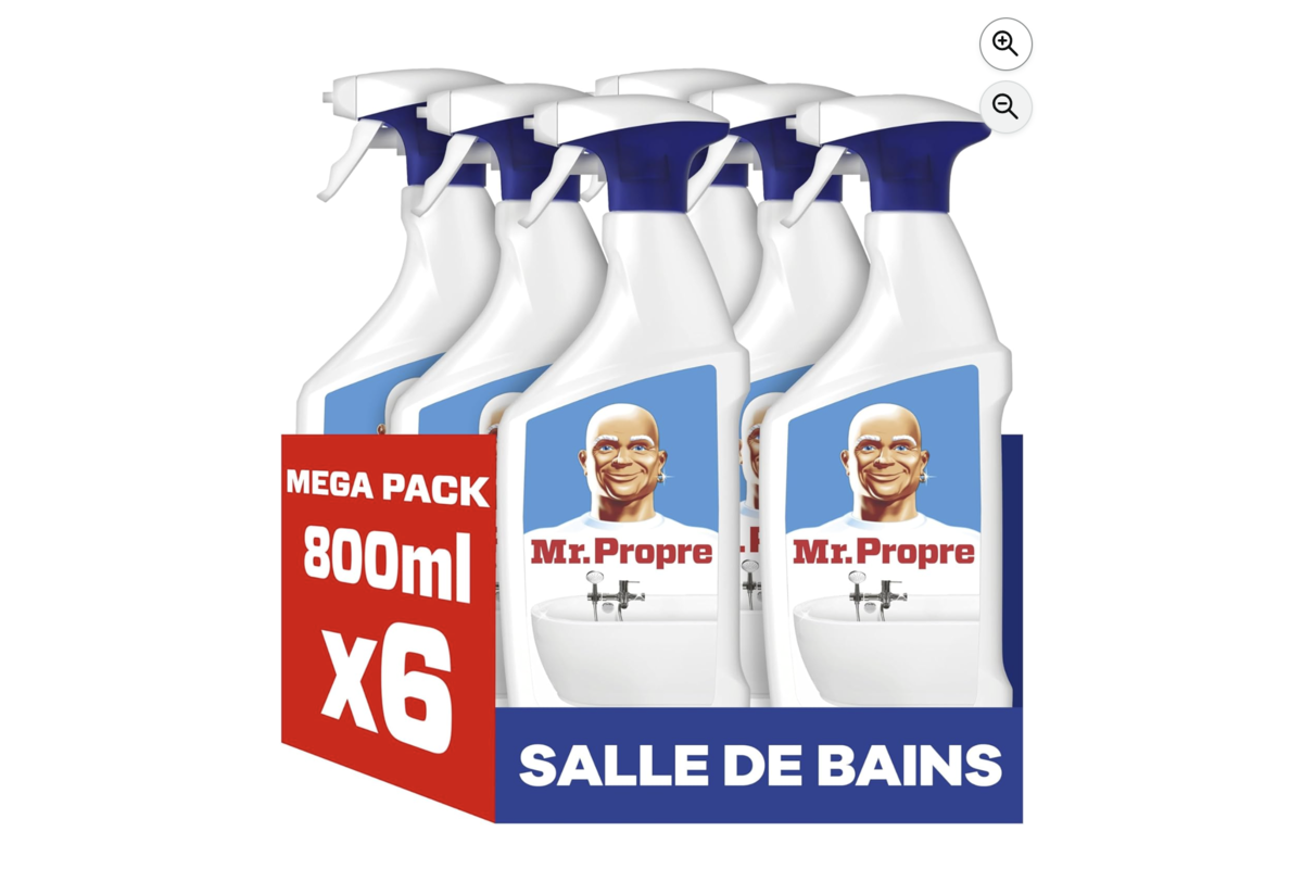 Mr. Propre Spray Salle de Bains Fraîcheur Febreze lot de 6