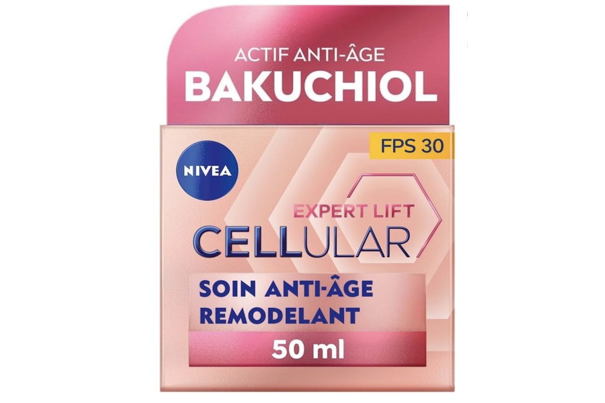 NIVEA Cellular Expert Lift Soin Anti-Âge Remodelant SPF30 Bakuchiol 50 ml
