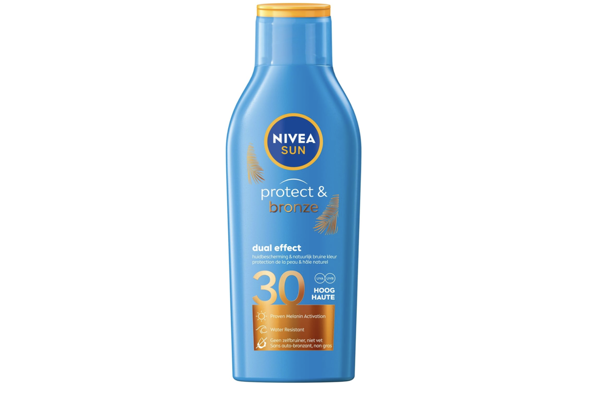 NIVEA SUN Protect & Bronze lait solaire activateur de bronzage SPF30 200 ml