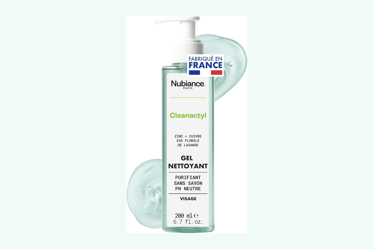 Nubiance Cleanactyl Gel Nettoyant Visage 200 ml
