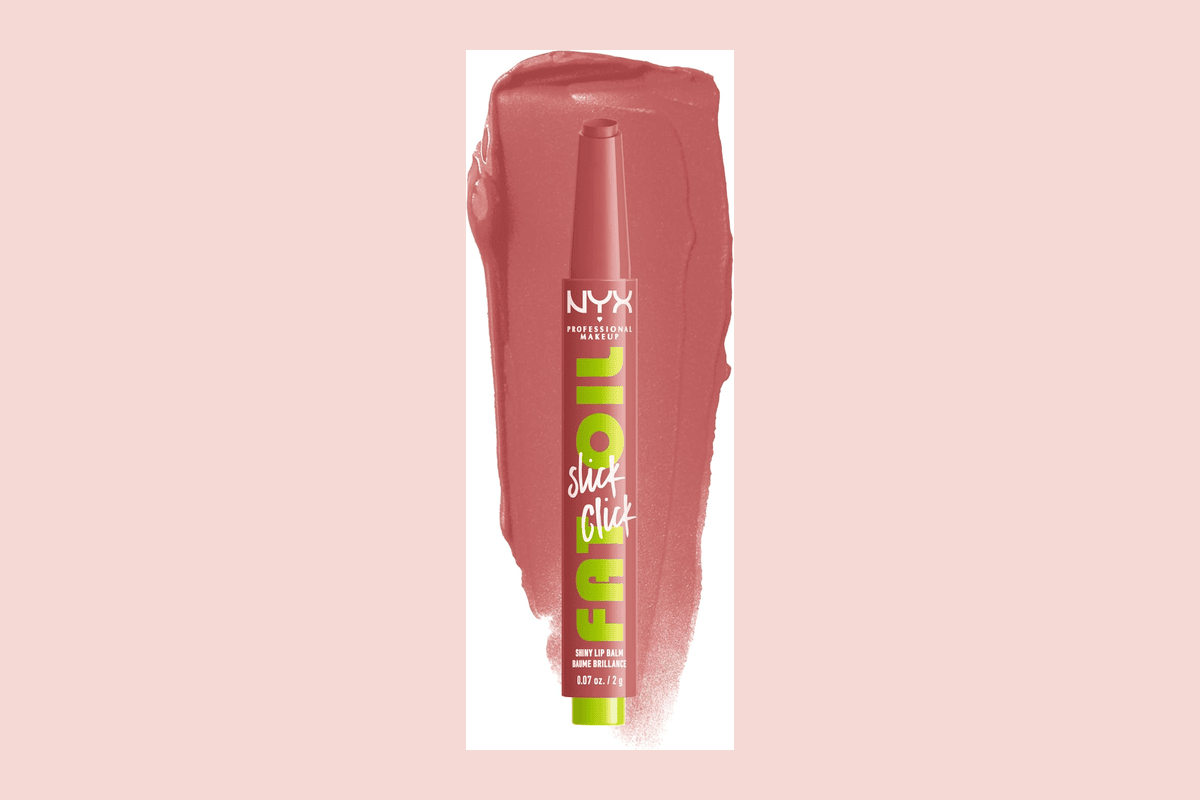 NYX Fat Oil Slick Click baume à lèvres teinté format stick brillant huile hydratante
