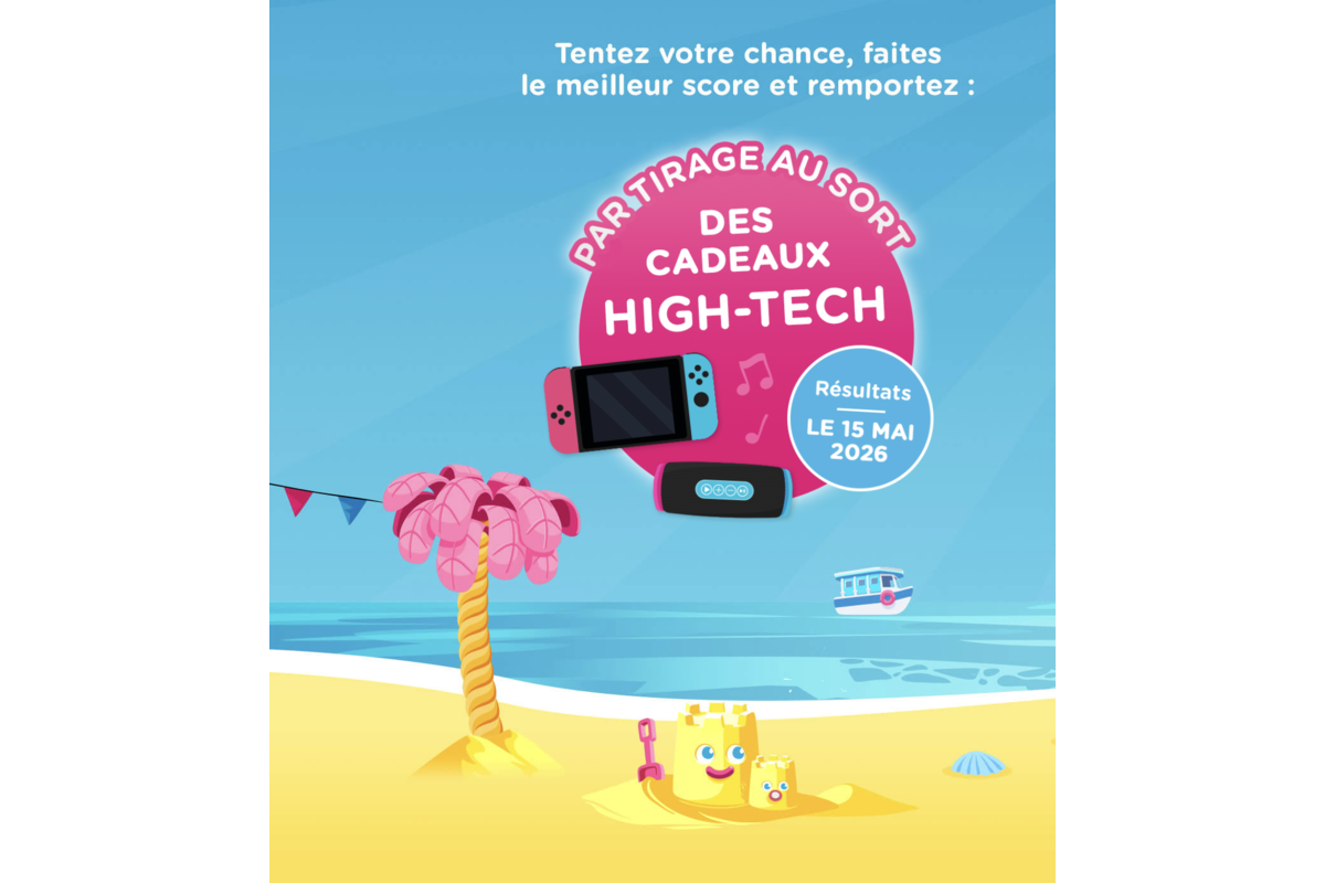 Grand Jeu OUIGO Sous le Soleil Nintendo Switch 2 et enceinte JBL à gagner