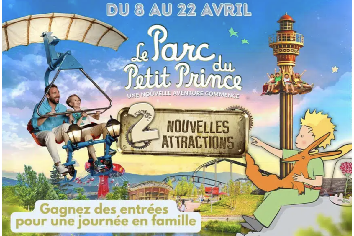 Parc du Petit Prince 2 nouvelles attractions gagnez des entrees famille