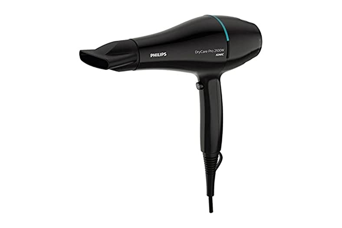 Sèche-cheveux Philips ThermoProtect BHD272/00 noir et turquoise 2100 W avec concentrateur 9 mm