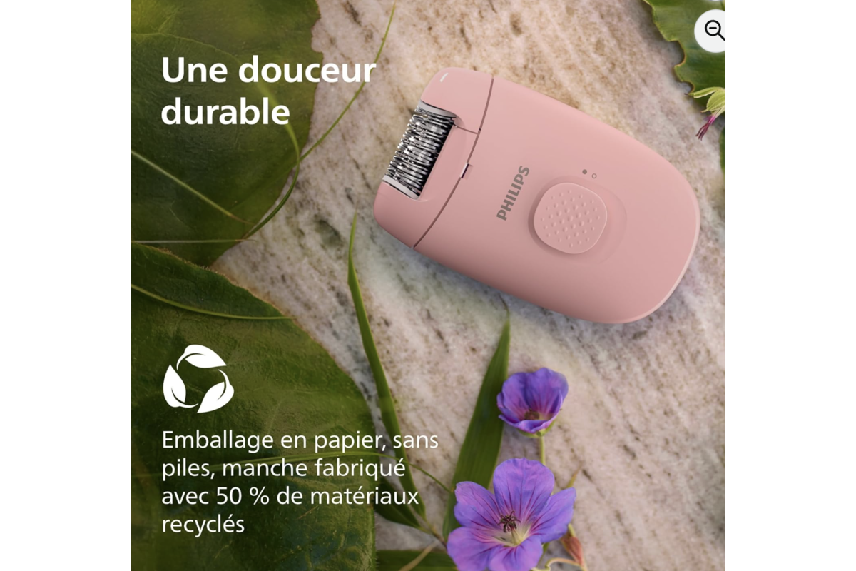 Philips Series 2000 epilateur filaire BRE229/00 noir