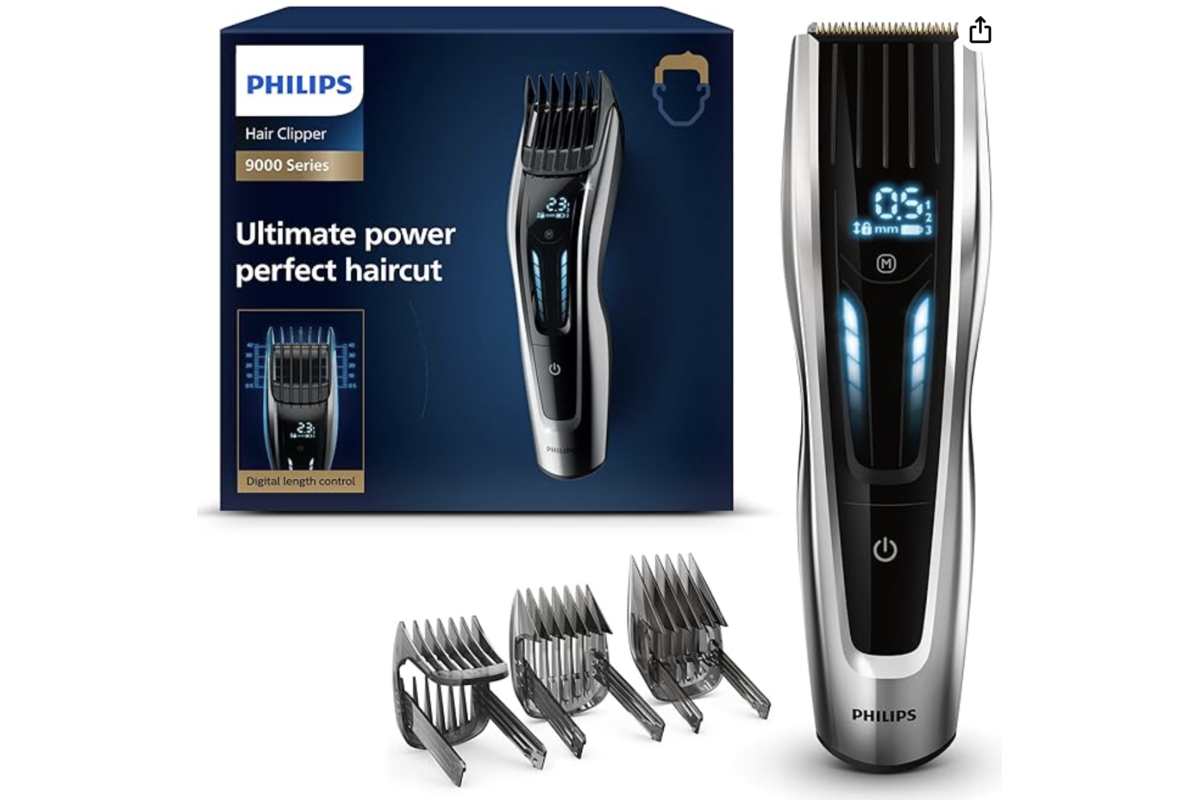 Philips Tondeuse Cheveux Serie 9000 HC9450 avec sabots et boite
